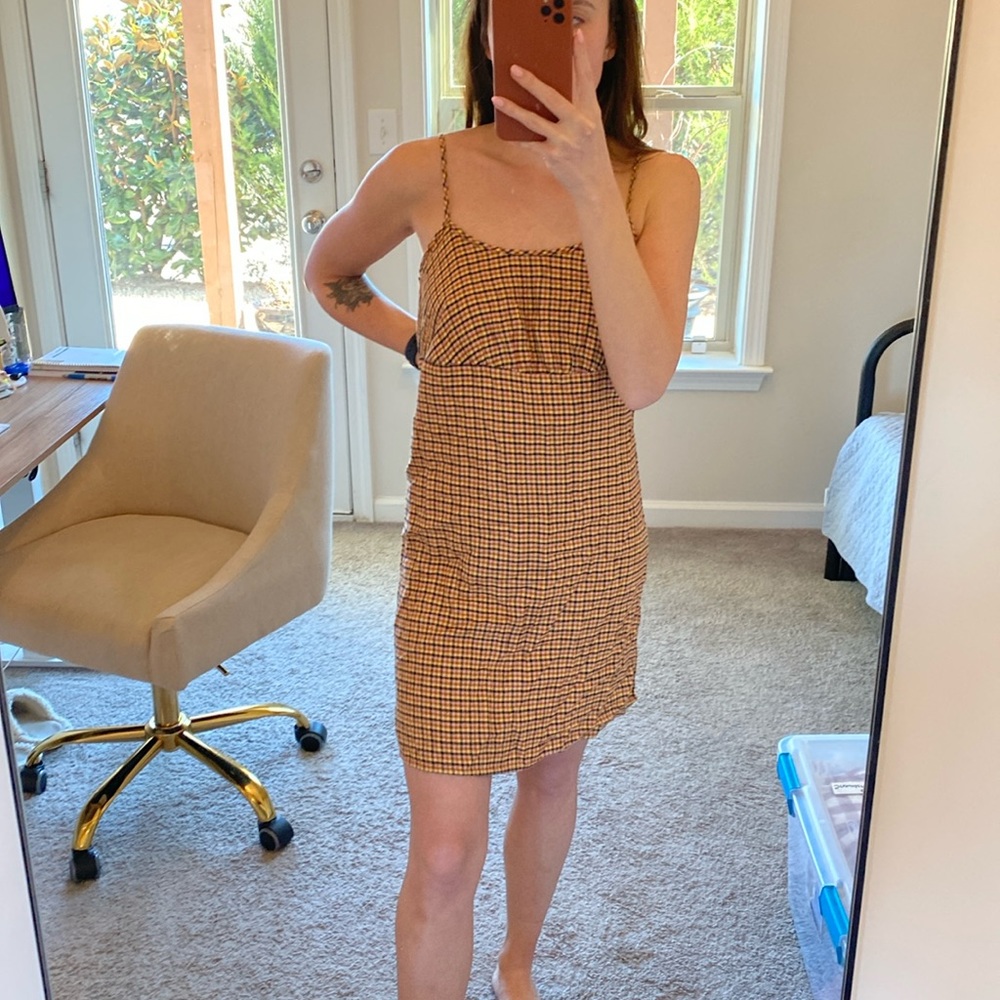 NWT Plaid Dress